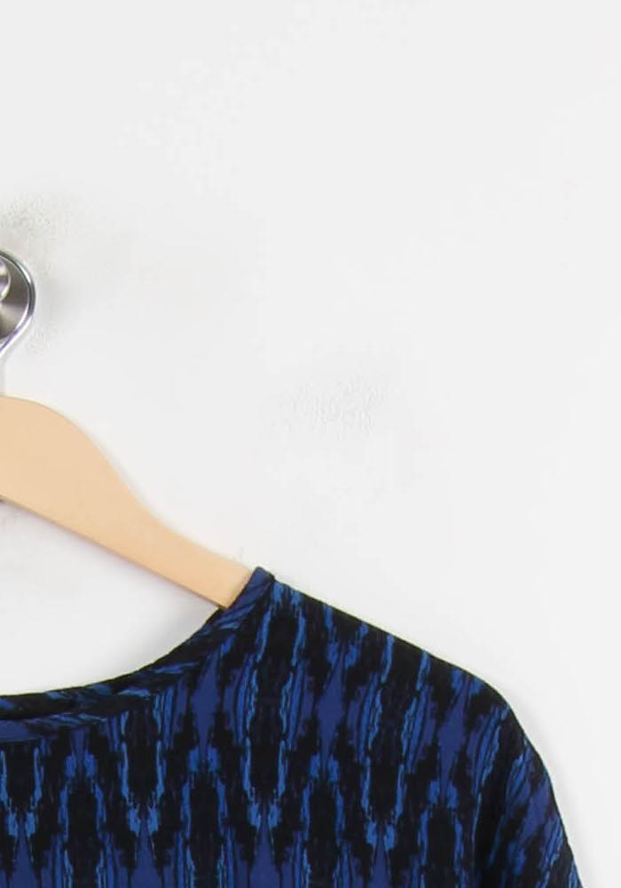 Blouse Bleu et Noir - Taille S/36 de la marque Maje | PARAD60915 - Vendu par Paradigme - Image 3
