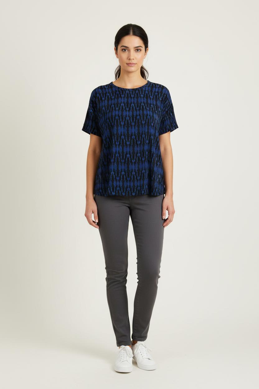 Blouse Bleu et Noir - Taille S/36 de la marque Maje | PARAD60915 - Vendu par Paradigme - Image 1