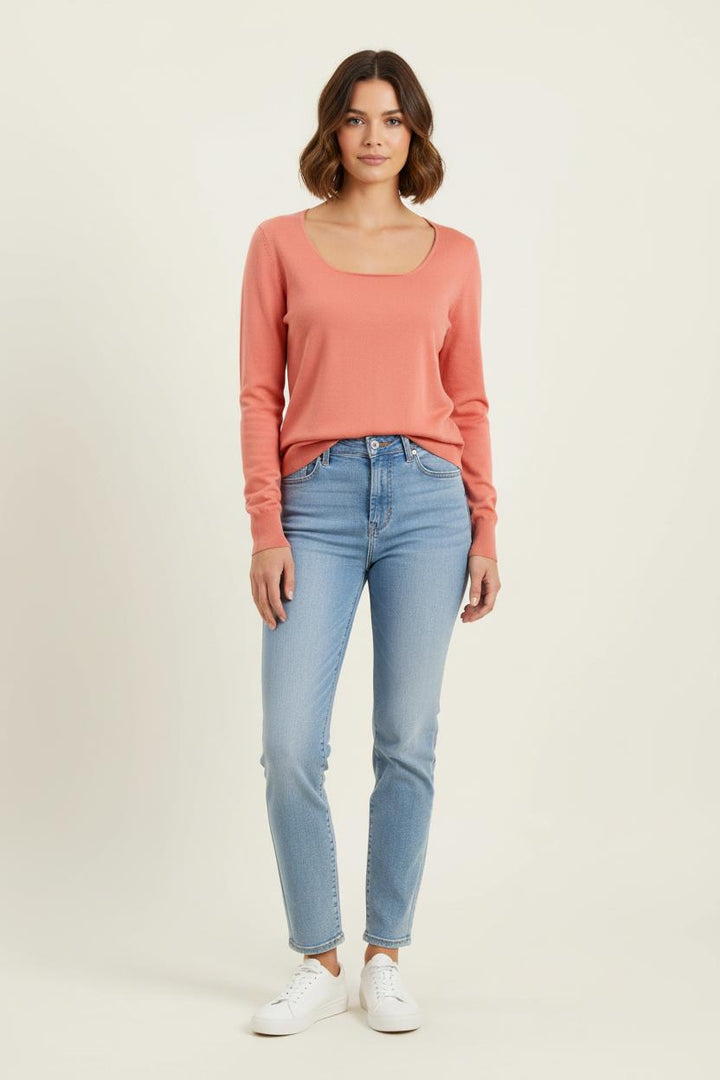 Pull Rouge - Taille L/40 de la marque Galeries Lafayette | PARAD60917 - Vendu par Paradigme - Image 1