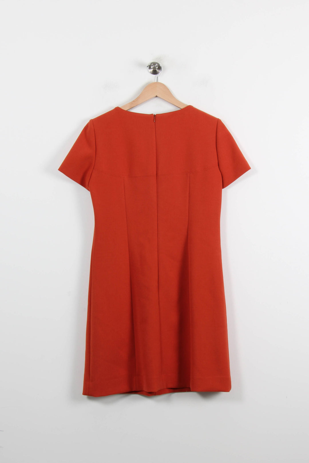 Robe Droite Orange - Taille XL/42 de la marque Caroll | PARAD60918 - Vendu par Paradigme - Image 4