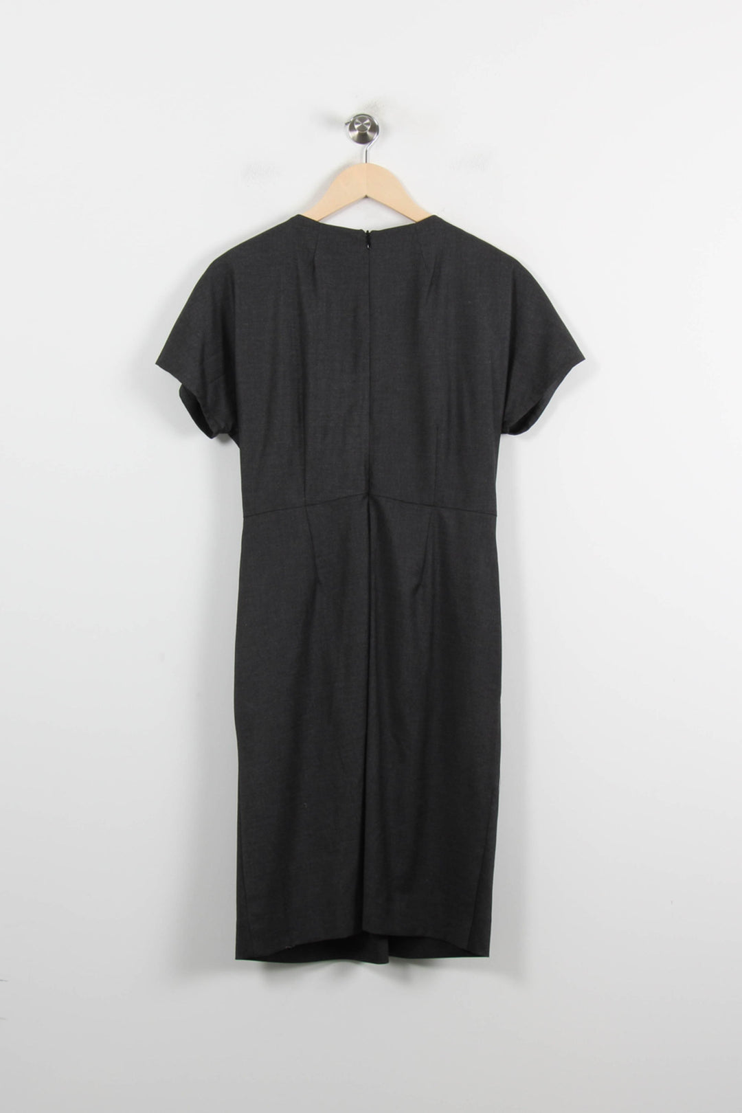 Robe Midi Grise - Taille XL/42 de la marque Caroll | PARAD60919 - Vendu par Paradigme - Image 4