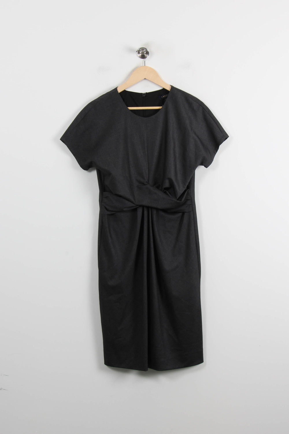 Robe Midi Grise - Taille XL/42 de la marque Caroll | PARAD60919 - Vendu par Paradigme - Image 2