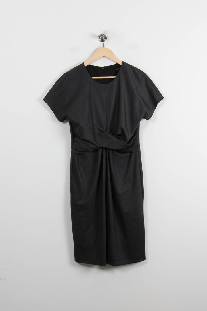 Robe Midi Grise - Taille XL/42 de la marque Caroll | PARAD60919 - Vendu par Paradigme - Image 2