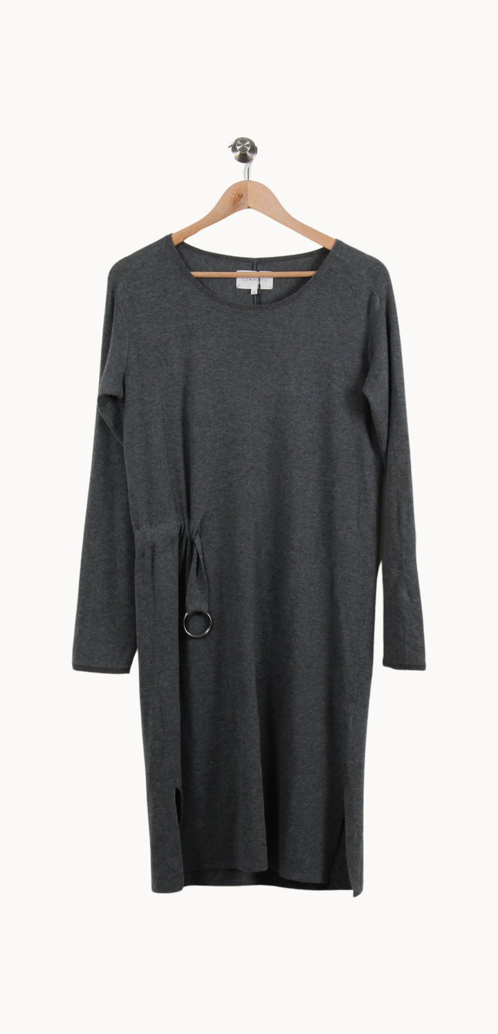 Robe Longue Grise - Taille M/38 de la marque Sud express | PARAD60922 - Vendu par Paradigme - Image 2