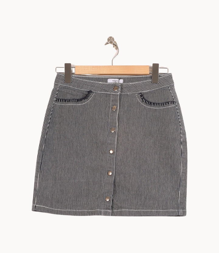 Jupe Courte Bleu et Blanc - Taille S/36 de la marque Suncoo | PARAD60923 - Vendu par Paradigme - Image 2