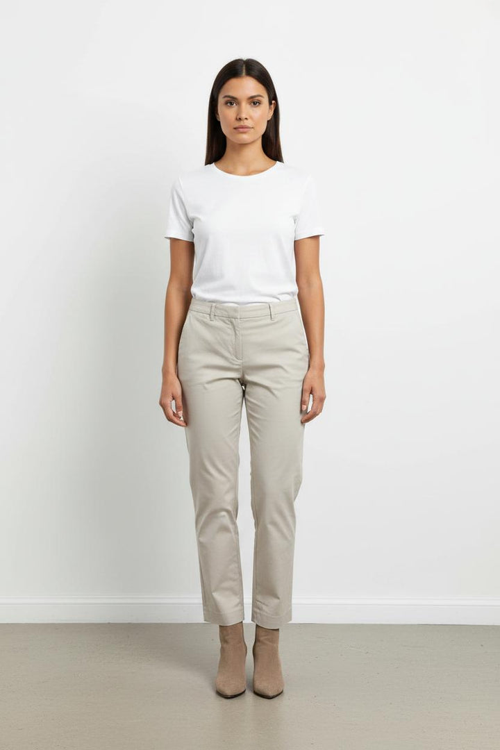 Pantalon Beige - Taille XL/42 de la marque Caroll | PARAD60926 - Vendu par Paradigme - Image 1