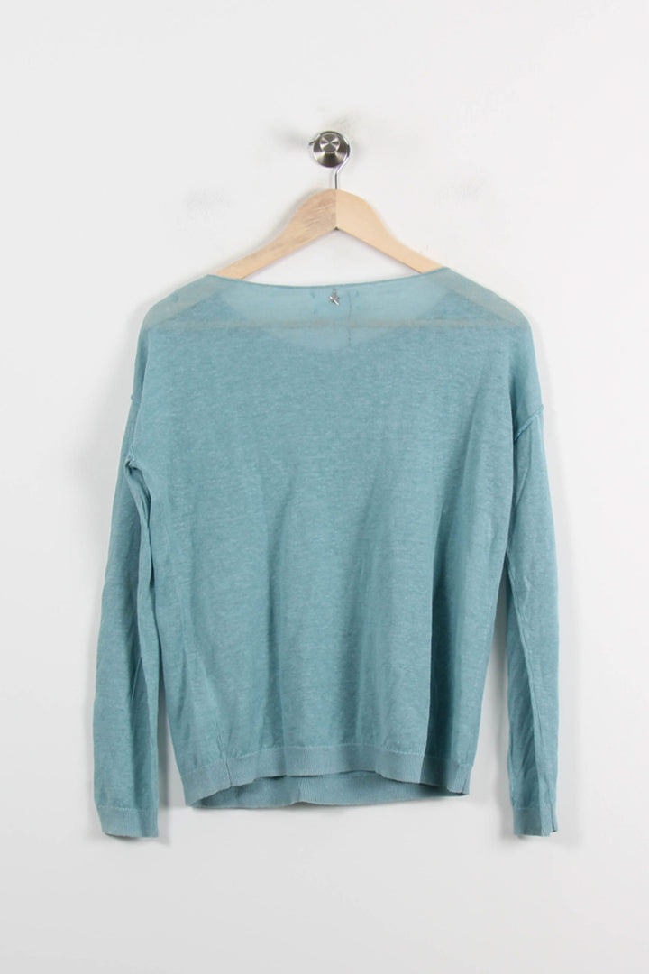 Pull Bleu - Taille S/36 de la marque Sud express | PARAD60929 - Vendu par Paradigme - Image 4