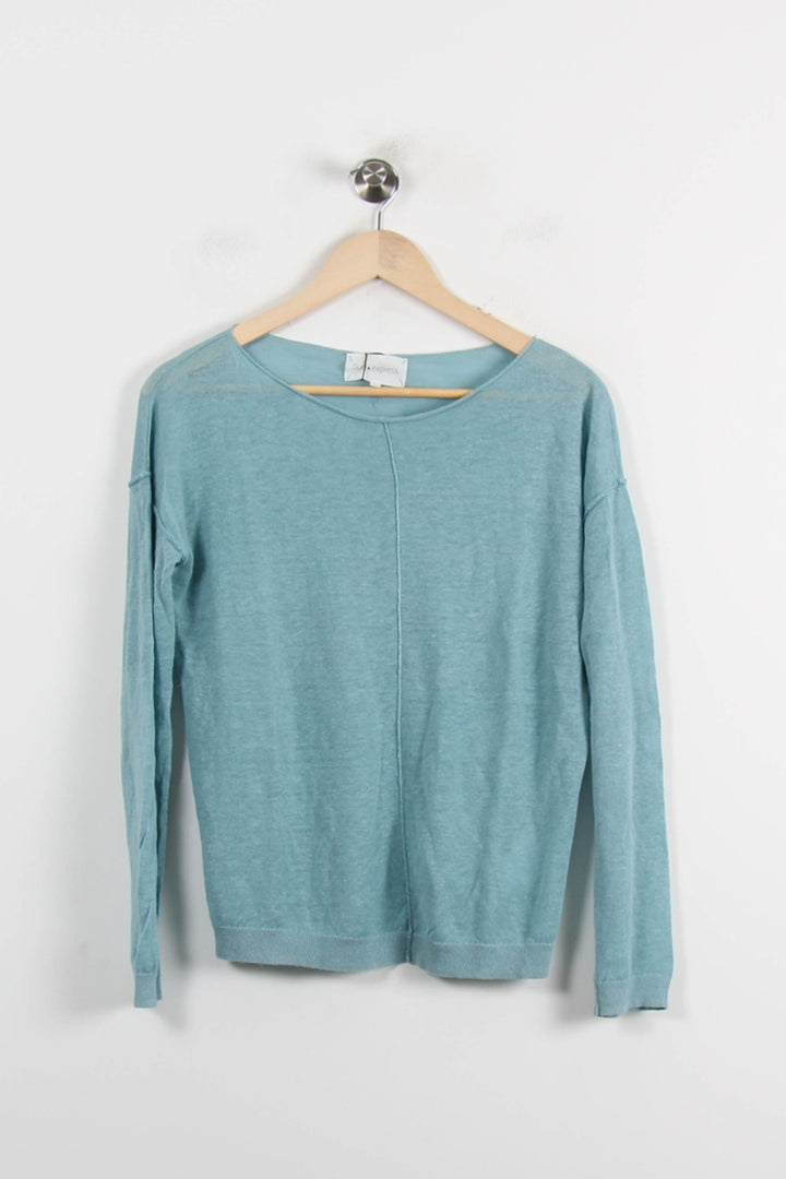 Pull Bleu - Taille S/36 de la marque Sud express | PARAD60929 - Vendu par Paradigme - Image 2