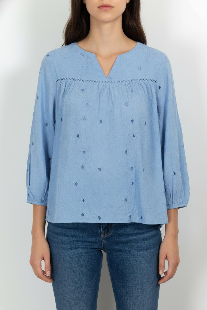 Blouse Bleue - Taille XL/42 de la marque Caroll | PARAD60930 - Vendu par Paradigme - Image 1