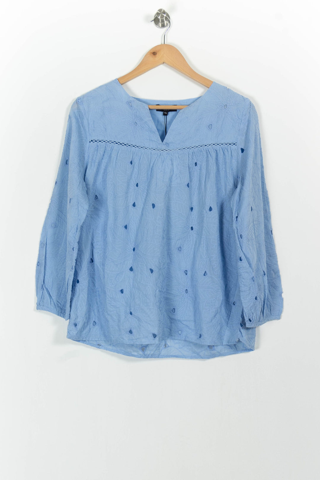 Blouse Bleue - Taille XL/42 de la marque Caroll | PARAD60930 - Vendu par Paradigme - Image 2