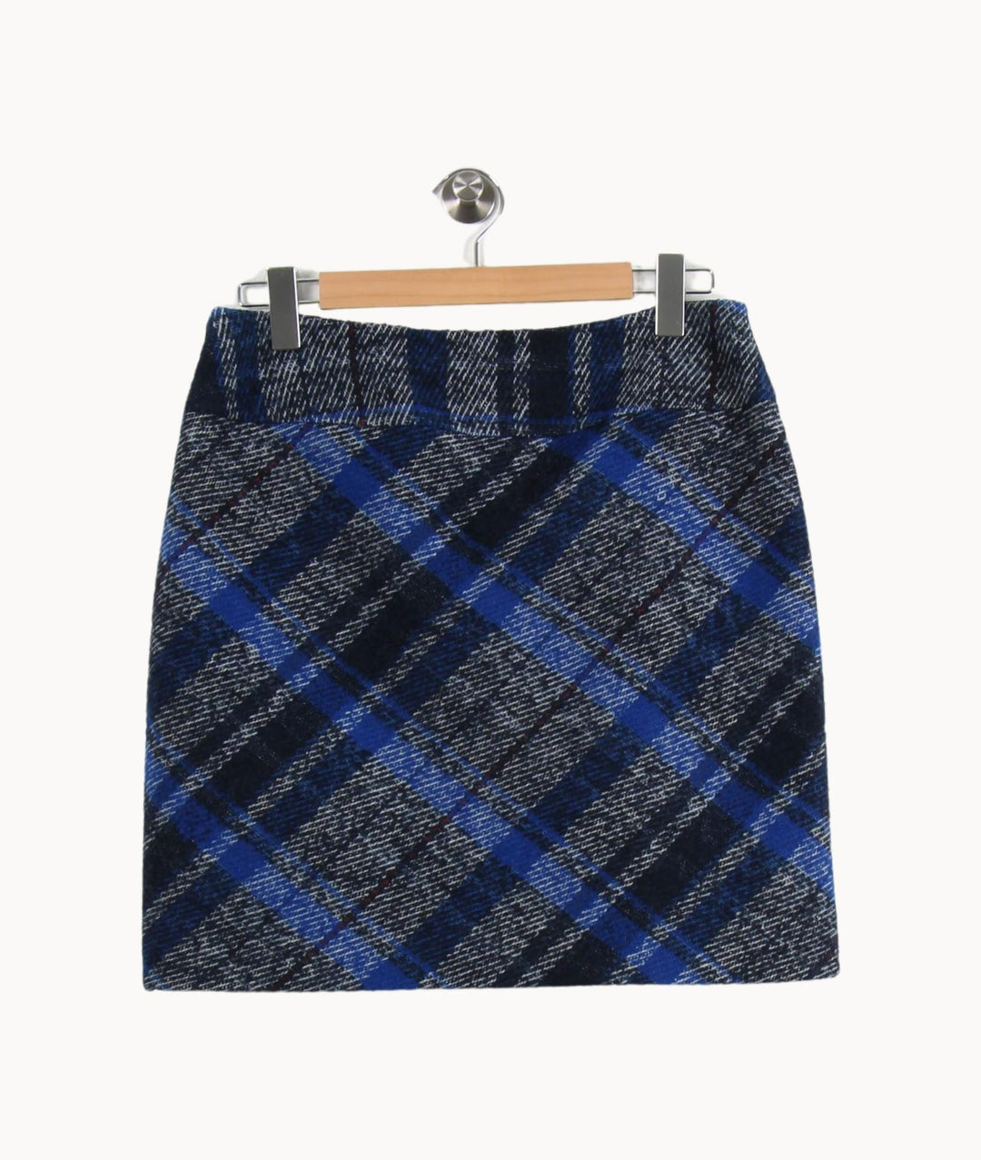 Jupe Courte Bleue et Noire - Taille XL/42 de la marque Caroll | PARAD60943 - Vendu par Paradigme - Image 4