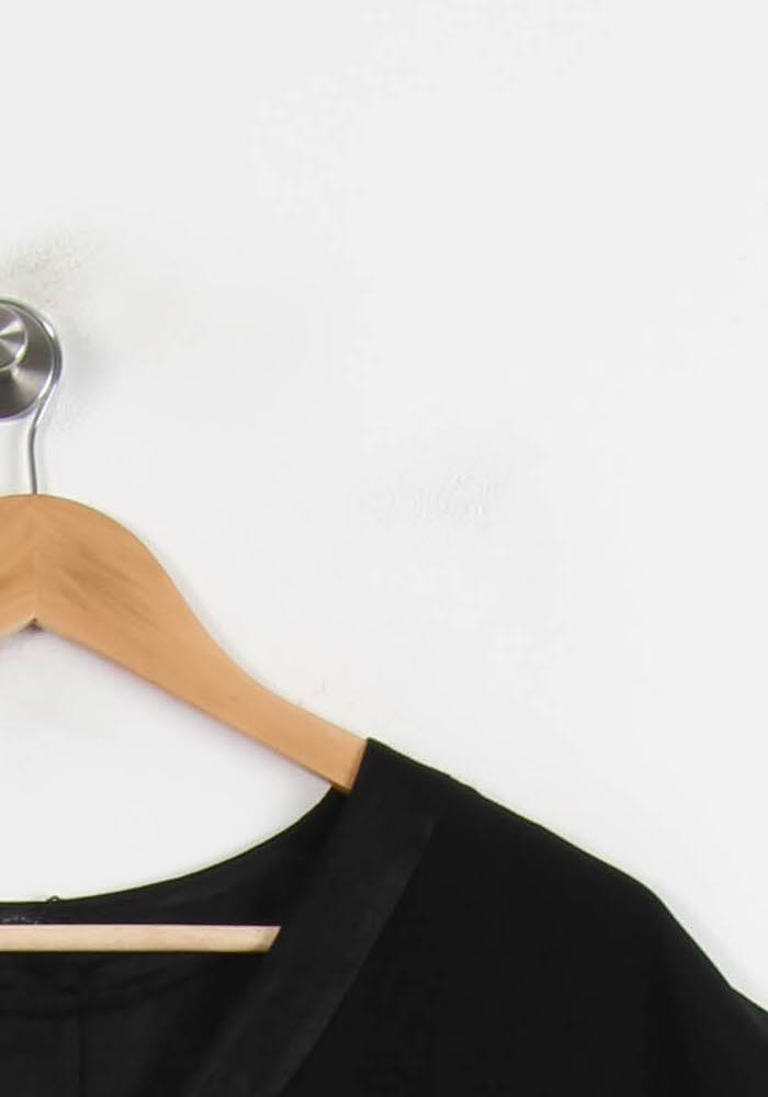 Blouse Noire - Taille L/40 de la marque IKKS | PARAD60945 - Vendu par Paradigme - Image 3