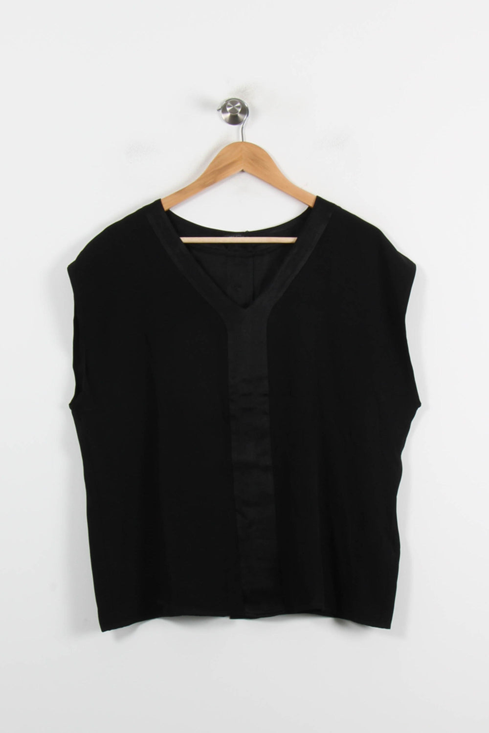 Blouse Noire - Taille L/40 de la marque IKKS | PARAD60945 - Vendu par Paradigme - Image 2