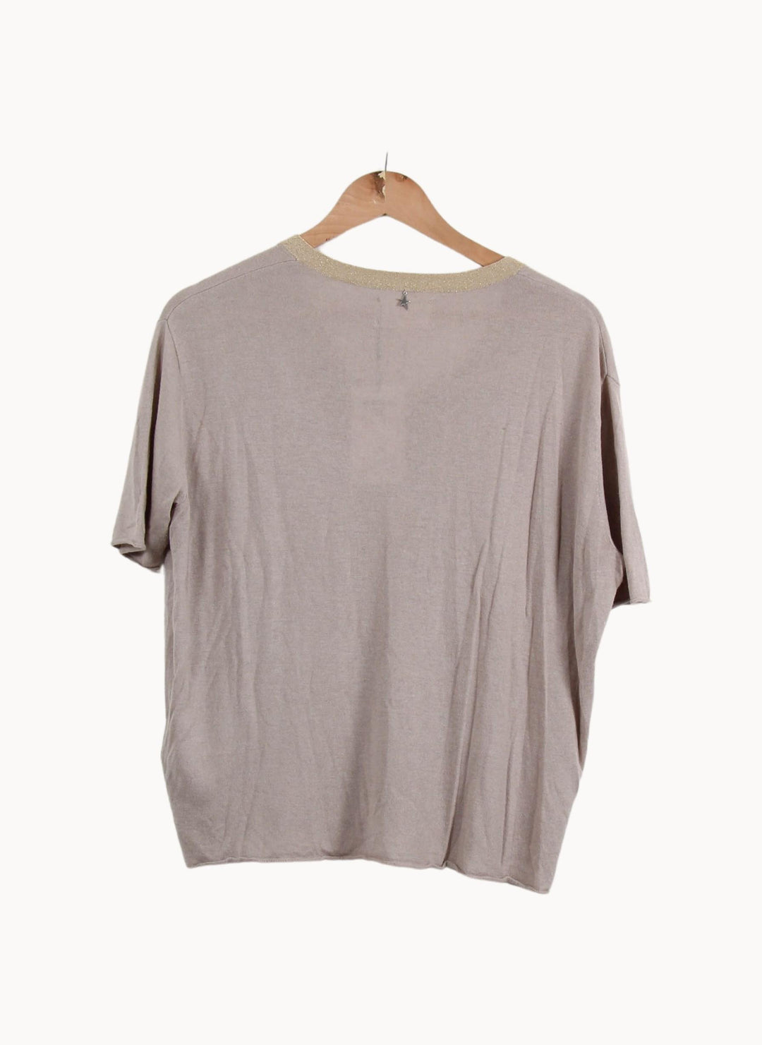 T-shirt Beige - Taille S/36 de la marque Sud express | PARAD60952 - Vendu par Paradigme - Image 4