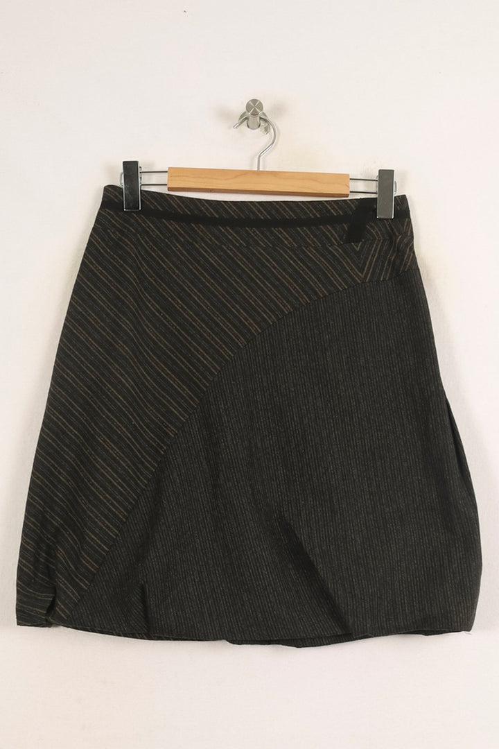 Jupe Midi Marron - Taille L/40 de la marque ZAPA | PARAD60960 - Vendu par Paradigme - Image 4