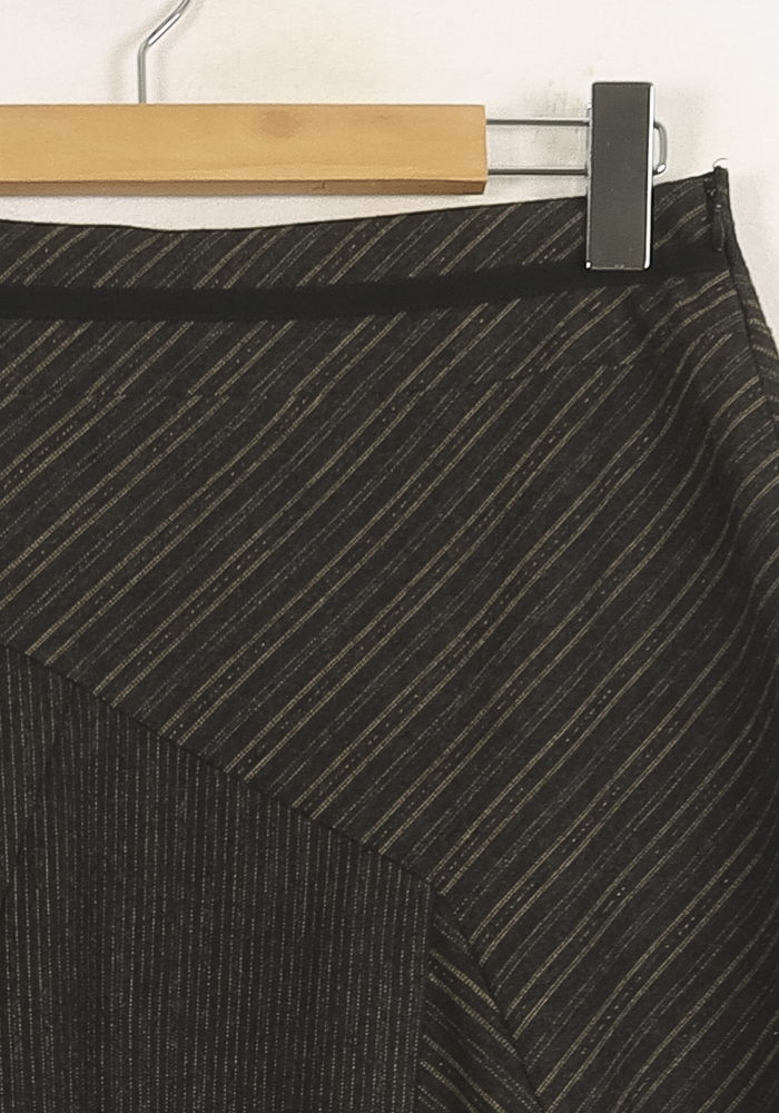 Jupe Midi Marron - Taille L/40 de la marque ZAPA | PARAD60960 - Vendu par Paradigme - Image 3