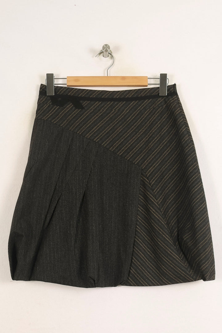 Jupe Midi Marron - Taille L/40 de la marque ZAPA | PARAD60960 - Vendu par Paradigme - Image 2