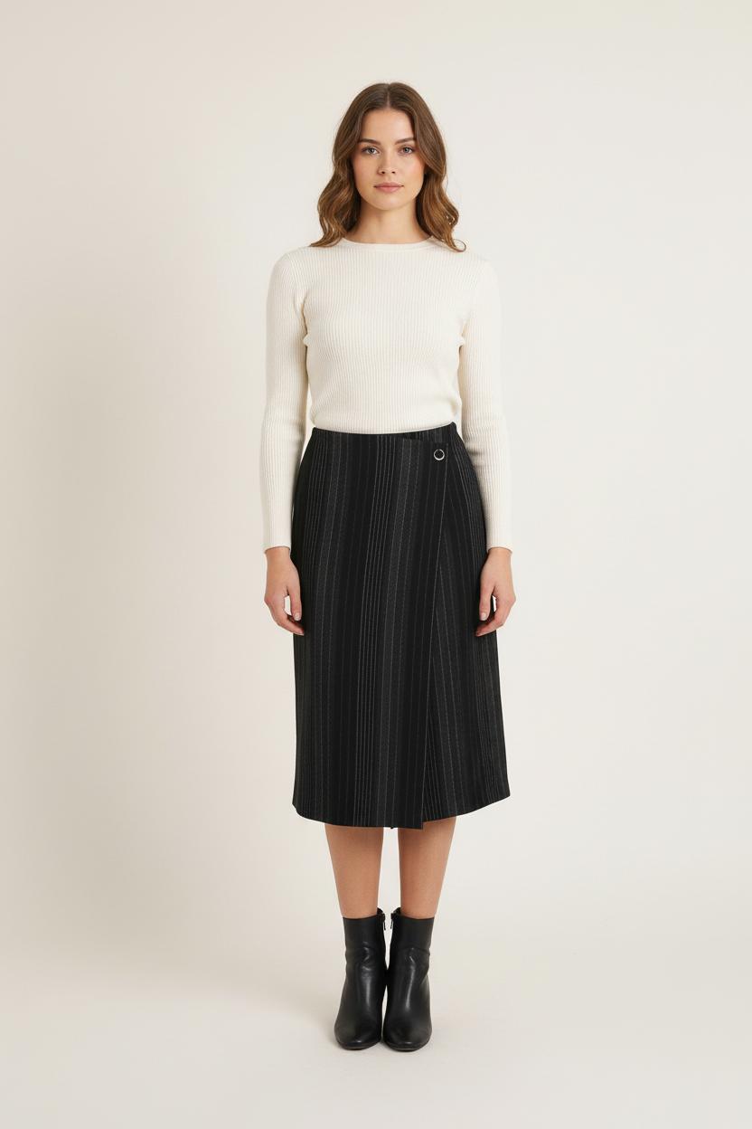 Jupe Longue Noire - Taille L/40 de la marque ZAPA | PARAD60961 - Vendu par Paradigme - Image 1