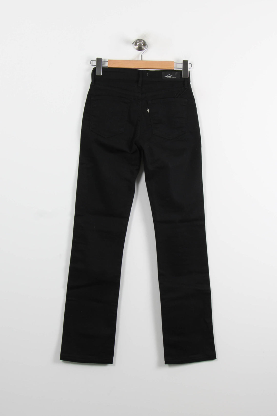 Jean Droit Noir - Taille S/36 de la marque Levi's | PARAD60964 - Vendu par Paradigme - Image 4