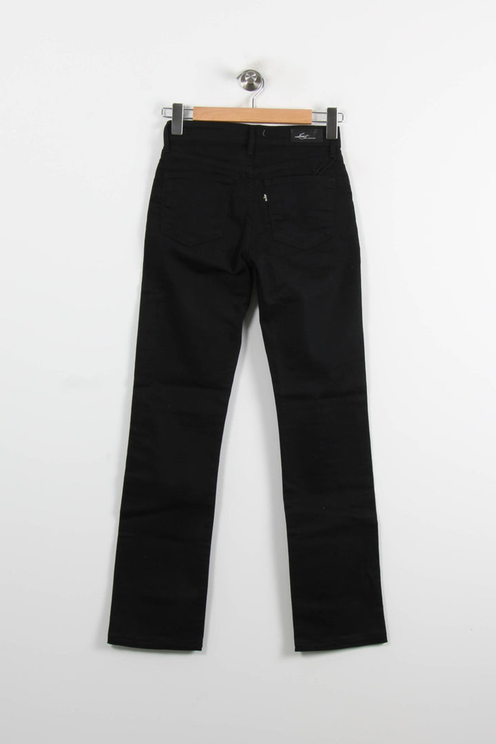 Jean Droit Noir - Taille S/36 de la marque Levi's | PARAD60964 - Vendu par Paradigme - Image 4