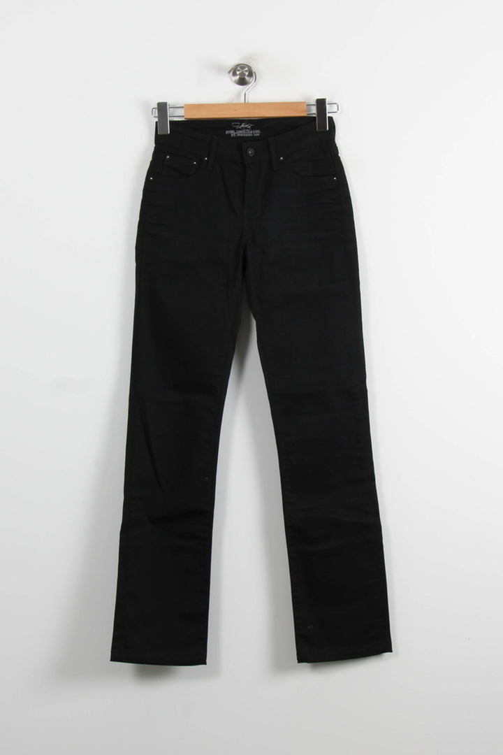 Jean Droit Noir - Taille S/36 de la marque Levi's | PARAD60964 - Vendu par Paradigme - Image 2