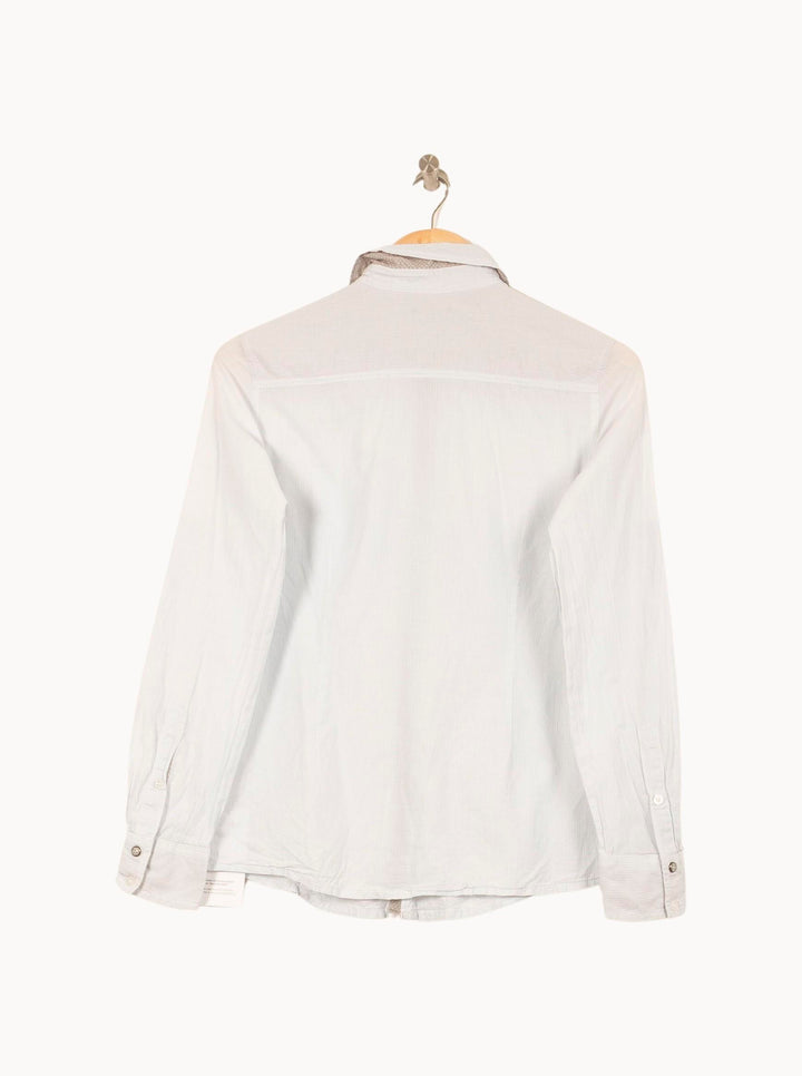 Chemise Blanche - Taille S/36 de la marque IKKS | PARAD60972 - Vendu par Paradigme - Image 4