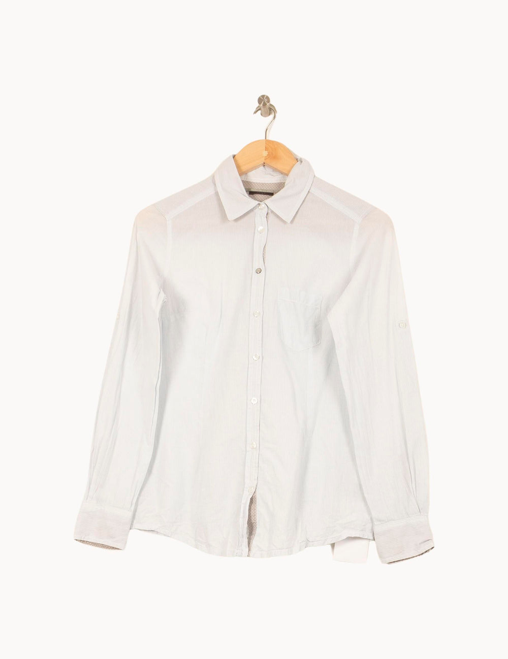 Chemise Blanche - Taille S/36 de la marque IKKS | PARAD60972 - Vendu par Paradigme - Image 2