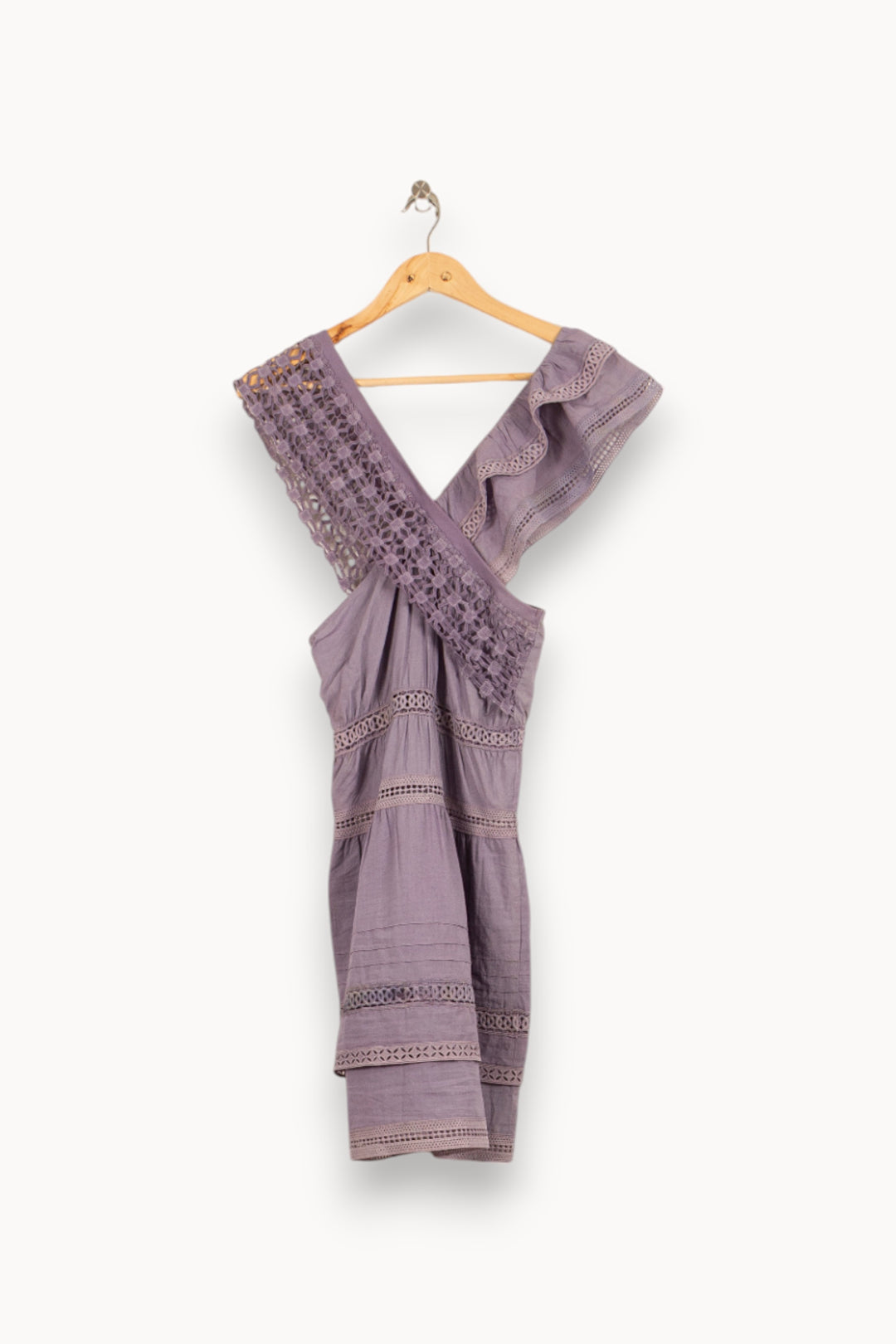 Robe Courte Violette - Taille S/36 de la marque Bérénice | PARAD60975 - Vendu par Paradigme - Image 4