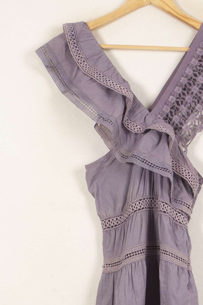 Robe Courte Violette - Taille S/36 de la marque Bérénice | PARAD60975 - Vendu par Paradigme - Image 3