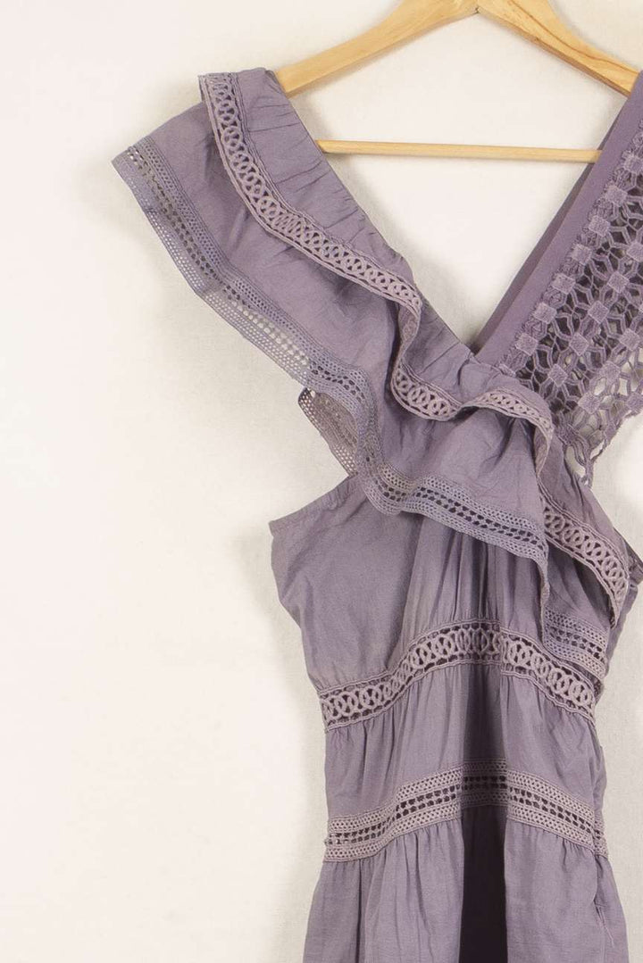 Robe Courte Violette - Taille S/36 de la marque Bérénice | PARAD60975 - Vendu par Paradigme - Image 3