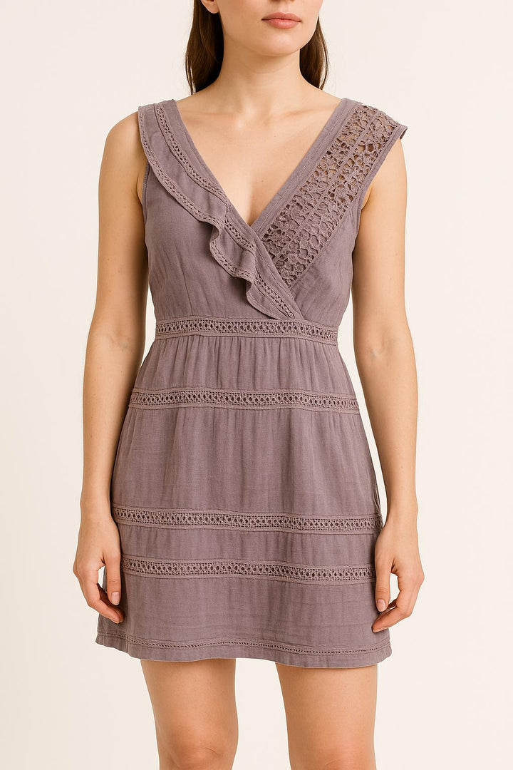 Robe Courte Violette - Taille S/36 de la marque Bérénice | PARAD60975 - Vendu par Paradigme - Image 1