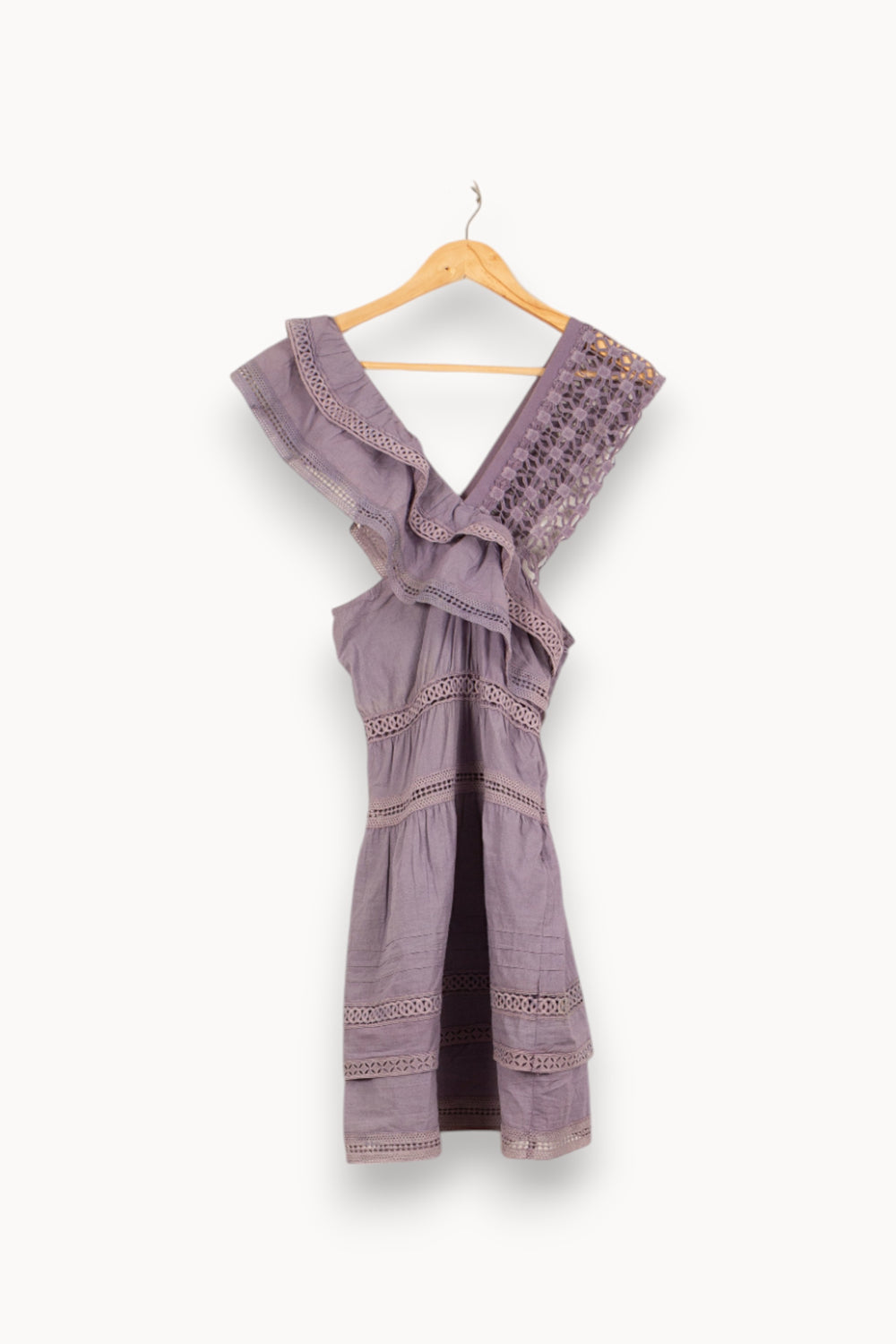 Robe Courte Violette - Taille S/36 de la marque Bérénice | PARAD60975 - Vendu par Paradigme - Image 2