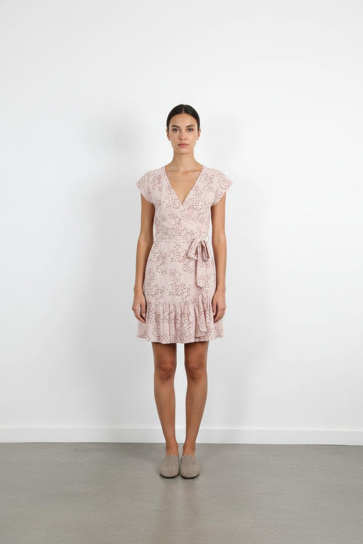 Robe Courte Beige - Taille S/36