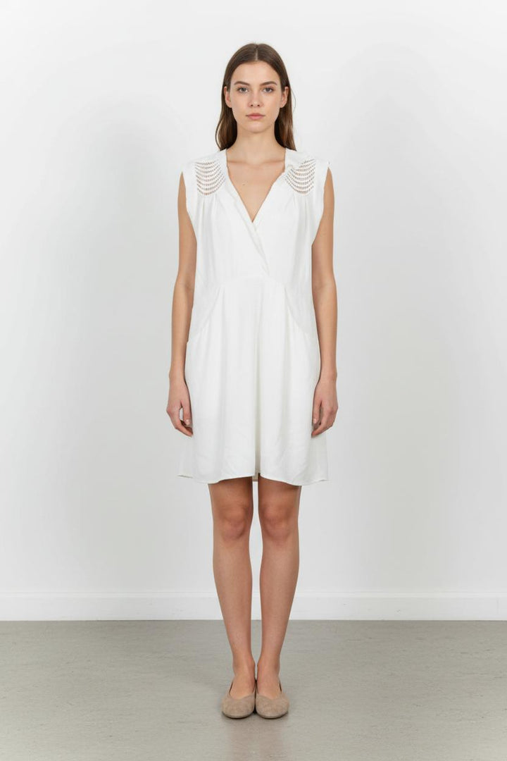 Robe Courte Blanche - Taille S/36 de la marque Bérénice | PARAD60980 - Vendu par Paradigme - Image 1