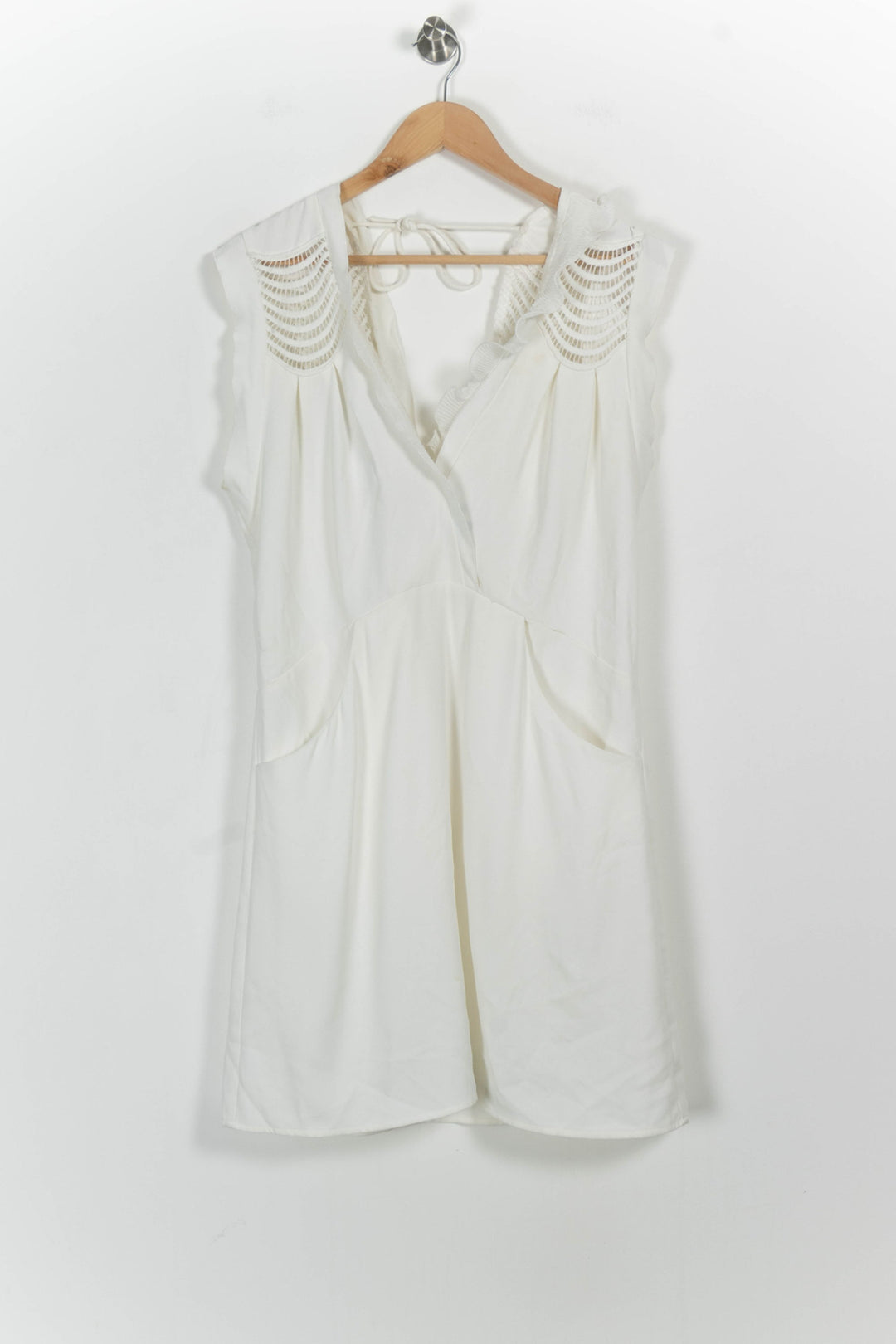 Robe Courte Blanche - Taille S/36 de la marque Bérénice | PARAD60980 - Vendu par Paradigme - Image 2