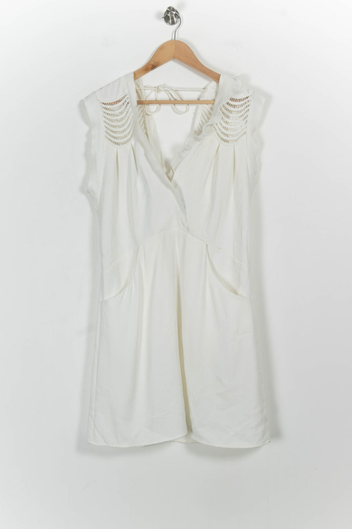 Robe Courte Blanche - Taille S/36 de la marque Bérénice | PARAD60980 - Vendu par Paradigme - Image 2