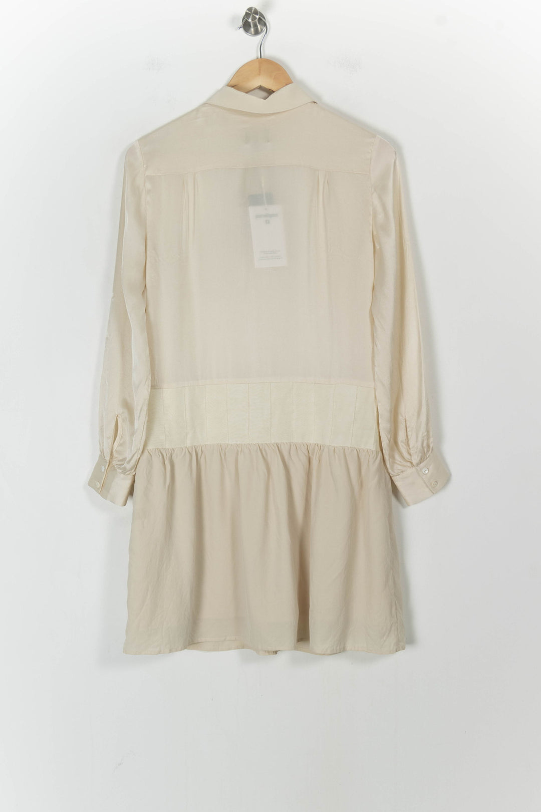 Robe Chemise Beige - Taille S/36 de la marque Bérénice | PARAD60982 - Vendu par Paradigme - Image 4