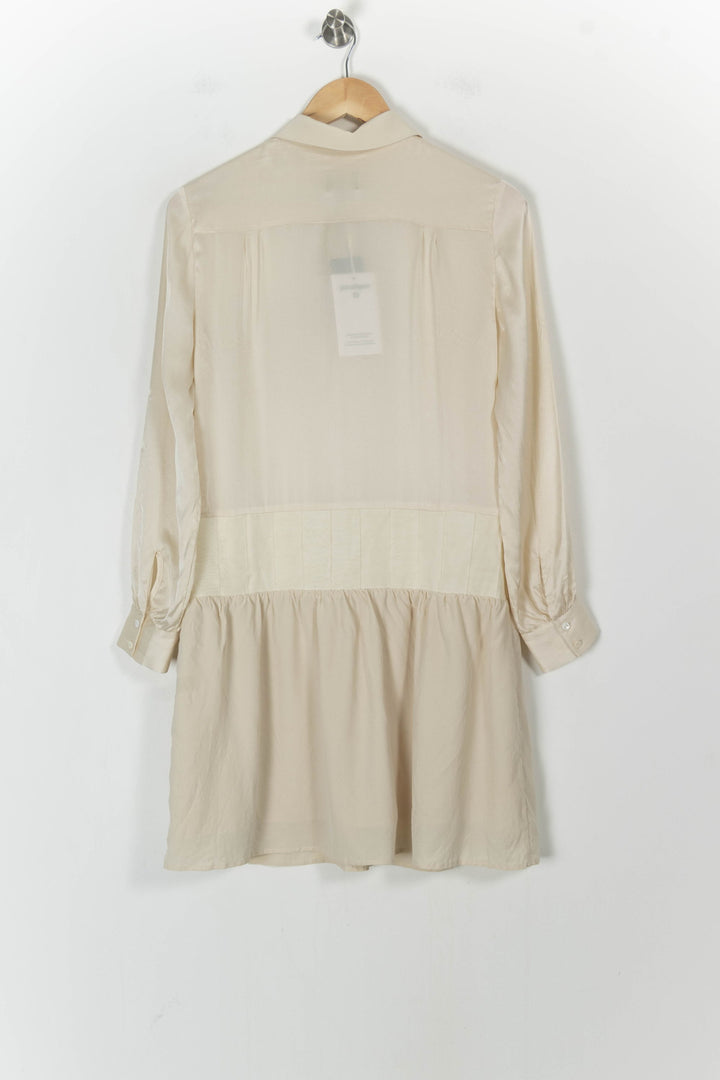 Robe Chemise Beige - Taille S/36 de la marque Bérénice | PARAD60982 - Vendu par Paradigme - Image 4