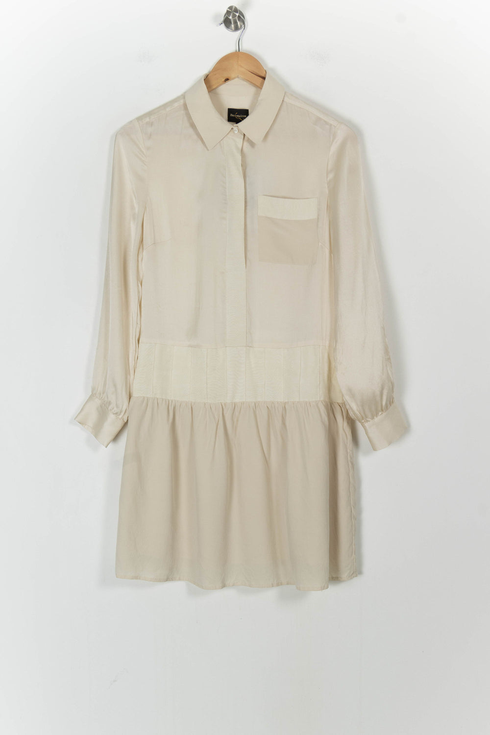 Robe Chemise Beige - Taille S/36 de la marque Bérénice | PARAD60982 - Vendu par Paradigme - Image 2