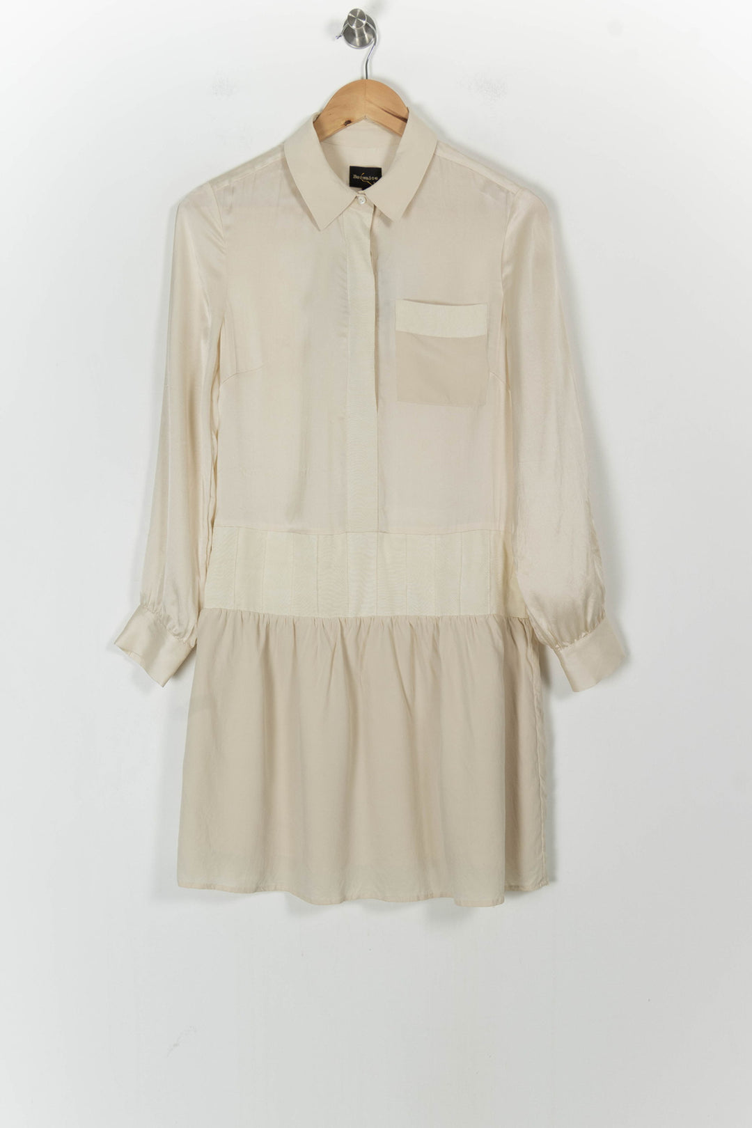 Robe Chemise Beige - Taille S/36 de la marque Bérénice | PARAD60982 - Vendu par Paradigme - Image 2