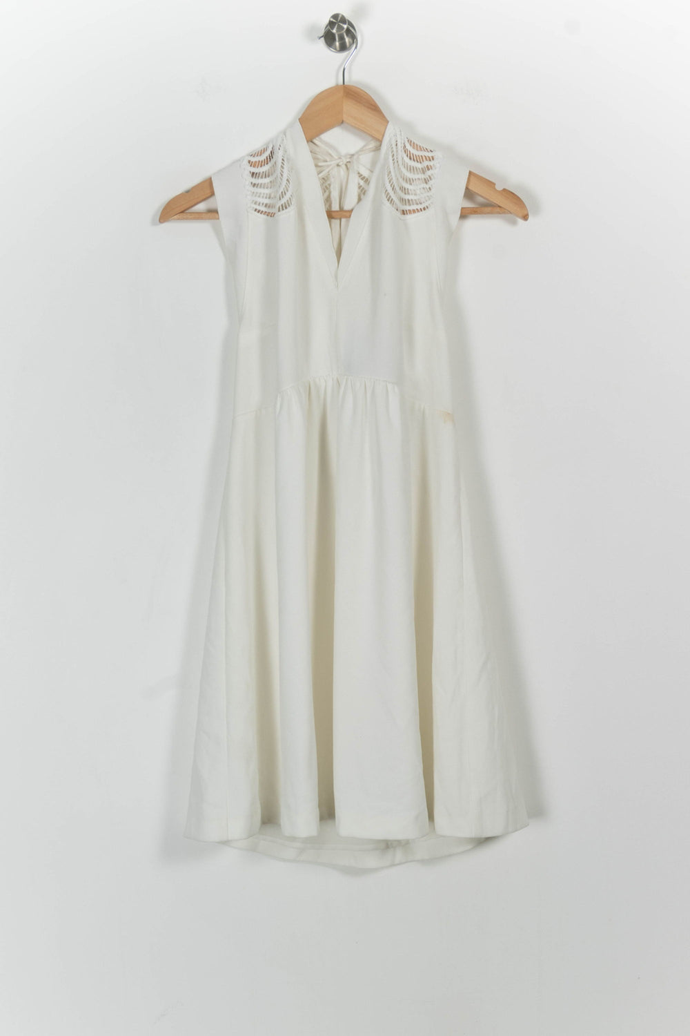 Robe Courte Blanche - Taille S/36 de la marque Bérénice | PARAD60983 - Vendu par Paradigme - Image 2