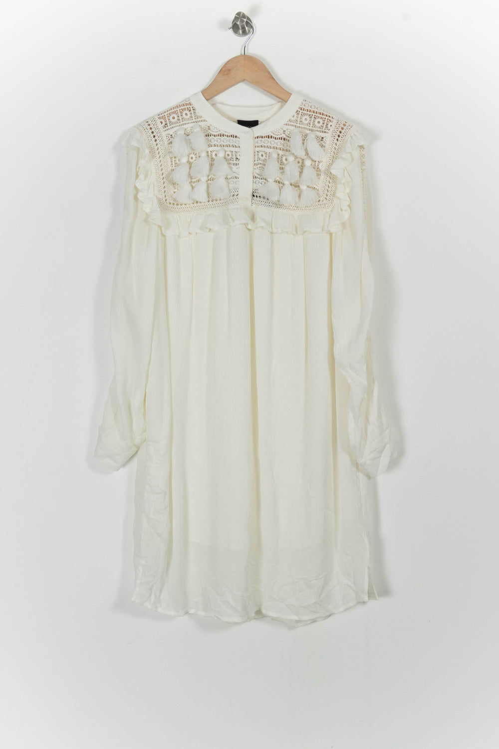 Robe Courte Blanche - Taille L/40 de la marque Bérénice | PARAD60984 - Vendu par Paradigme - Image 2