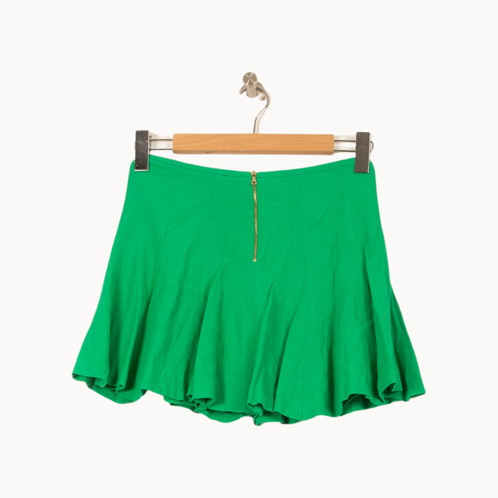 Jupe Courte Verte - Taille S/36 de la marque Sandro | PARAD60990 - Vendu par Paradigme - Image 4
