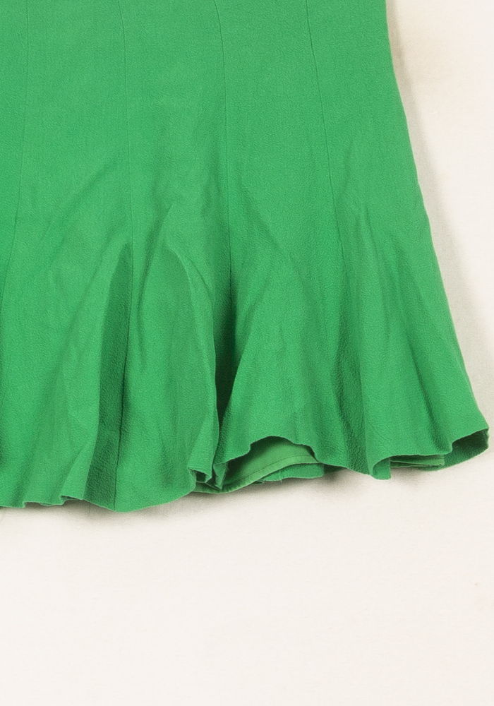 Jupe Courte Verte - Taille S/36 de la marque Sandro | PARAD60990 - Vendu par Paradigme - Image 3