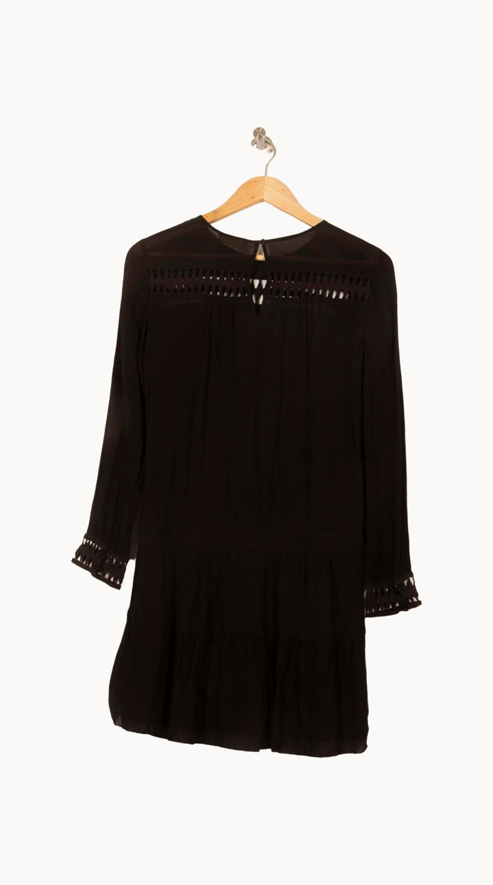 Robe Midi Noire - Taille XS/34 de la marque ba&sh | PARAD60992 - Vendu par Paradigme - Image 4