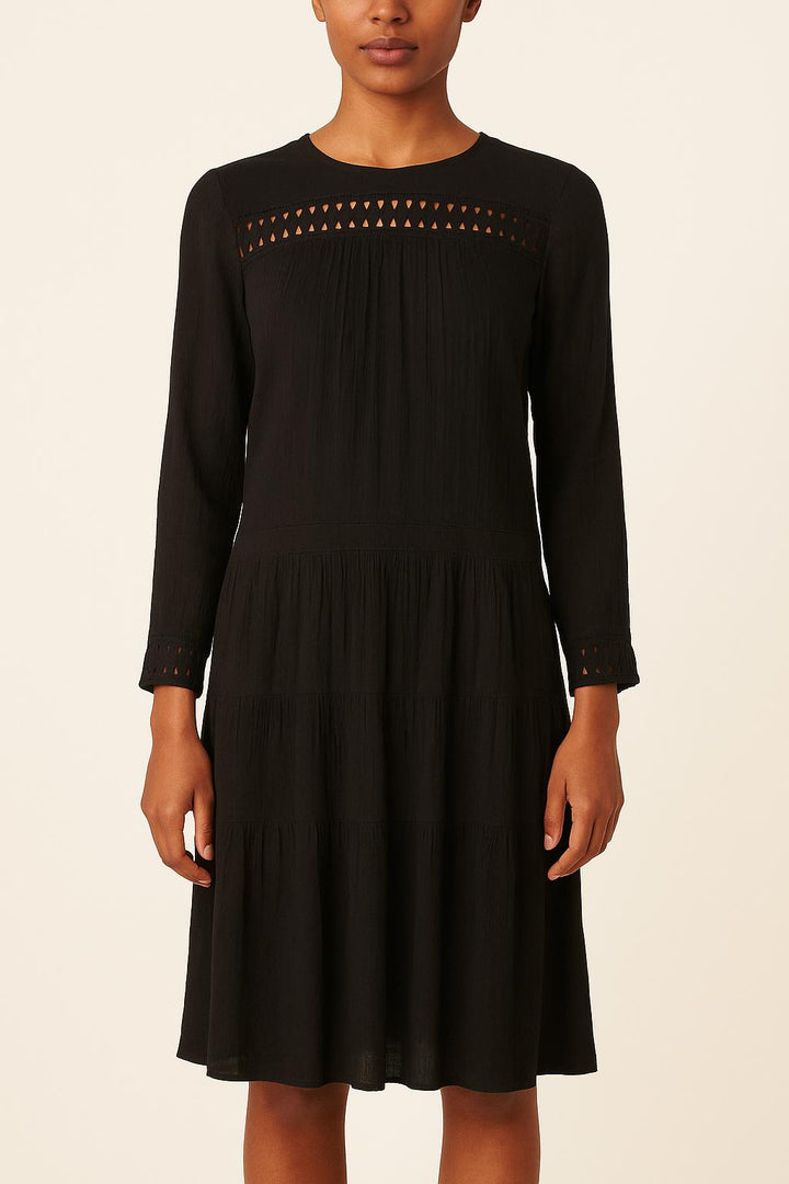Robe Midi Noire - Taille XS/34 de la marque ba&sh | PARAD60992 - Vendu par Paradigme - Image 1