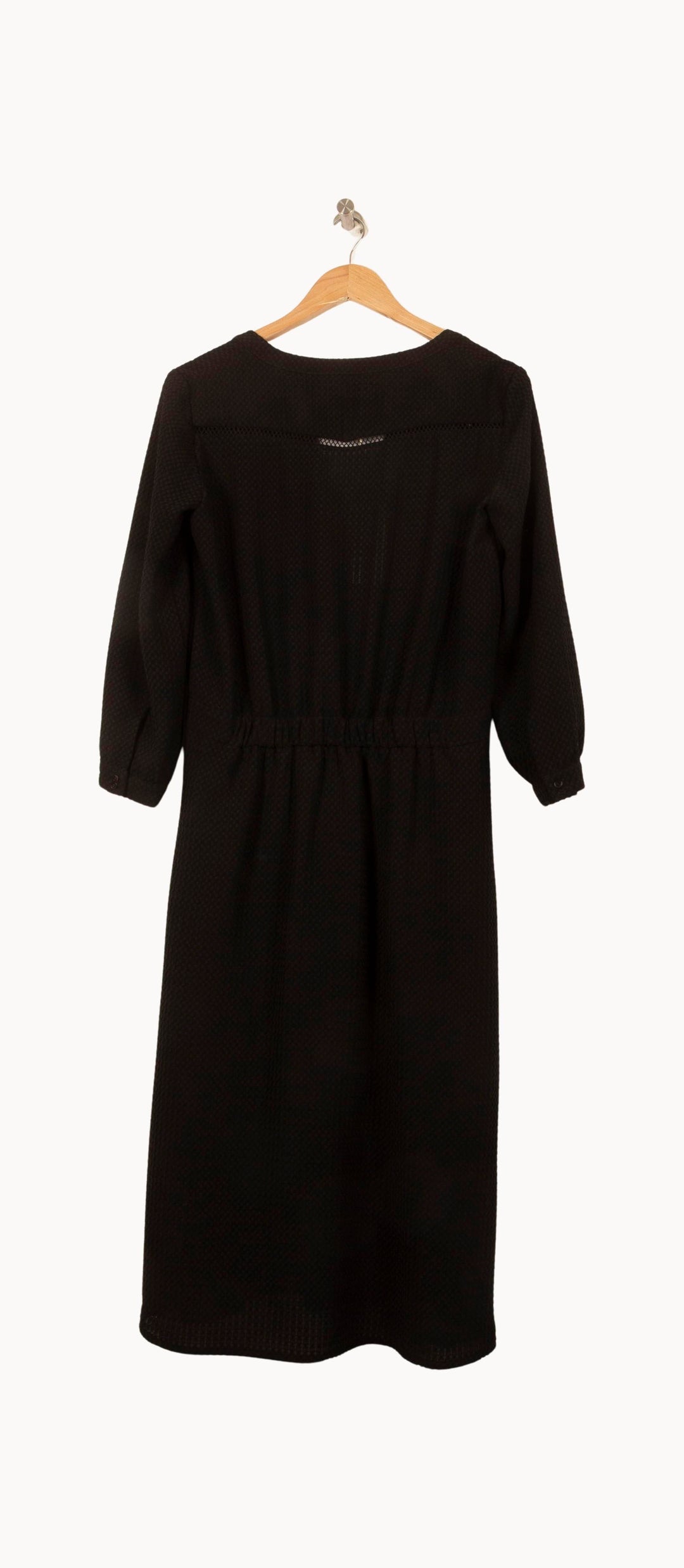 Robe Longue Noire - Taille M/38 de la marque ba&sh | PARAD60993 - Vendu par Paradigme - Image 4