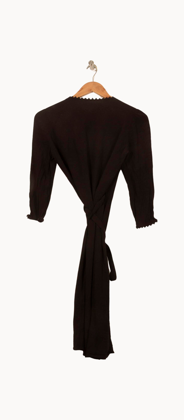 Robe Midi Noire - Taille S/36 de la marque ba&sh | PARAD60994 - Vendu par Paradigme - Image 4