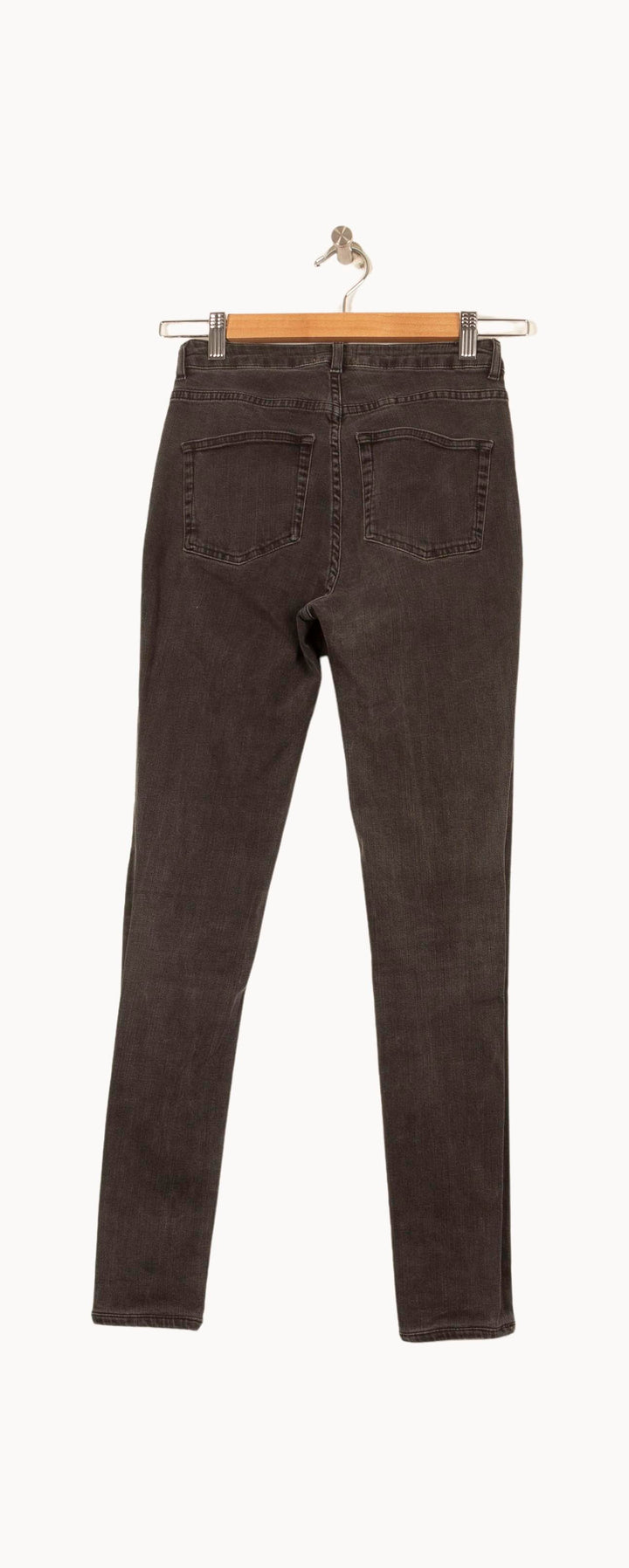Jean Slim Gris - Taille M/38 de la marque Acne Studios | PARAD60995 - Vendu par Paradigme - Image 4