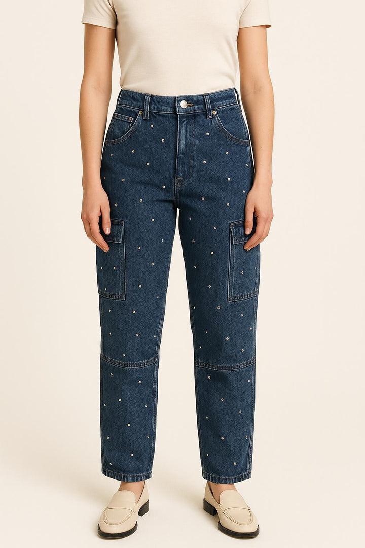 Jean Bleu - Taille S/36 de la marque Maison Stella & Suzie | PARAD61008 - Vendu par Paradigme - Image 1